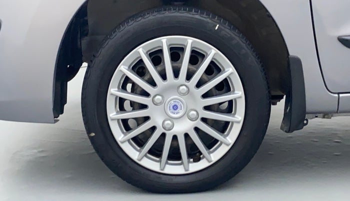 2017 Maruti Wagon R 1.0 VXI, Petrol, Manual, 91,681 km, Left Front Wheel