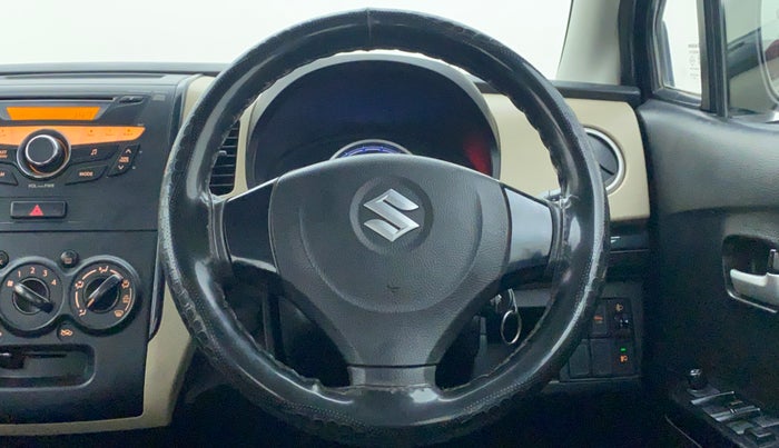 2017 Maruti Wagon R 1.0 VXI, Petrol, Manual, 91,681 km, Steering Wheel Close Up