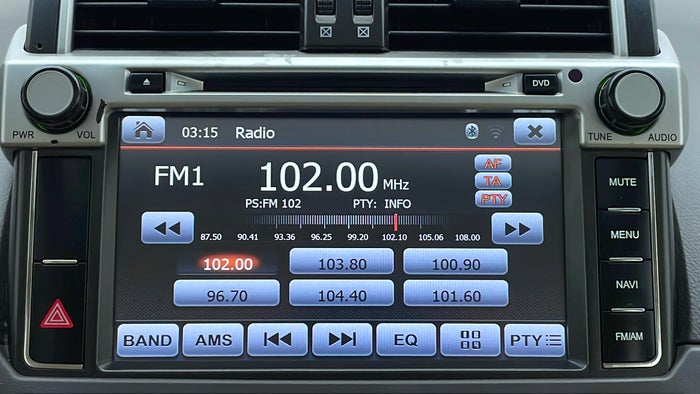 TOYOTA PRADO-Infotainment System