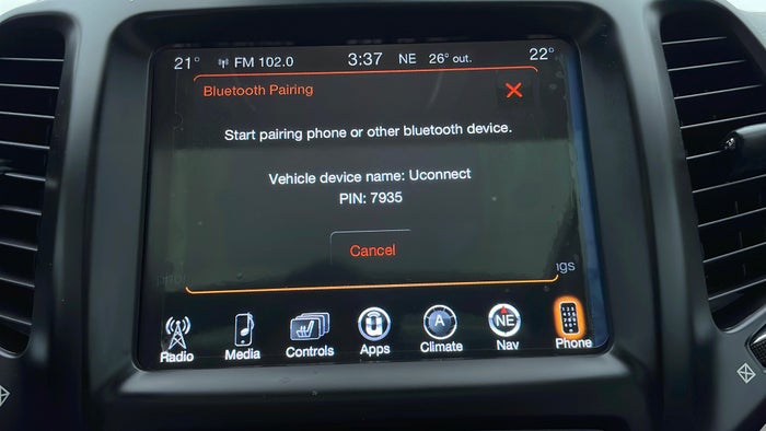 JEEP CHEROKEE-Bluetooth Player