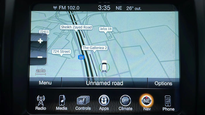 JEEP CHEROKEE-Navigation System