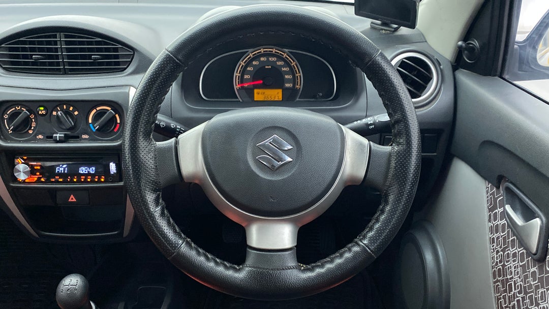 Steering Wheel Close Up
