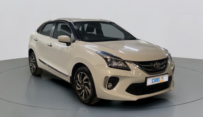 2019 Toyota Glanza V CVT, Petrol, Automatic, 25,313 km, Right Front Diagonal