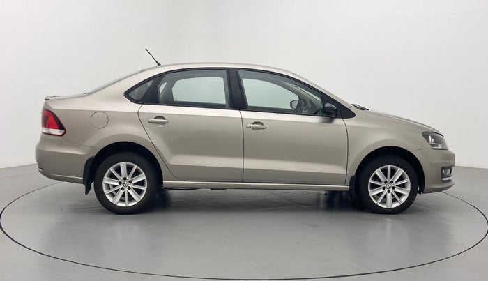 2017 Volkswagen Vento HIGHLINE TDI AT, Diesel, Automatic, 96,234 km, Right Side View