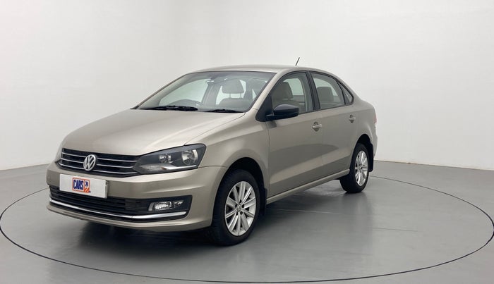 2017 Volkswagen Vento HIGHLINE TDI AT, Diesel, Automatic, 96,234 km, Left Front Diagonal (45- Degree) View