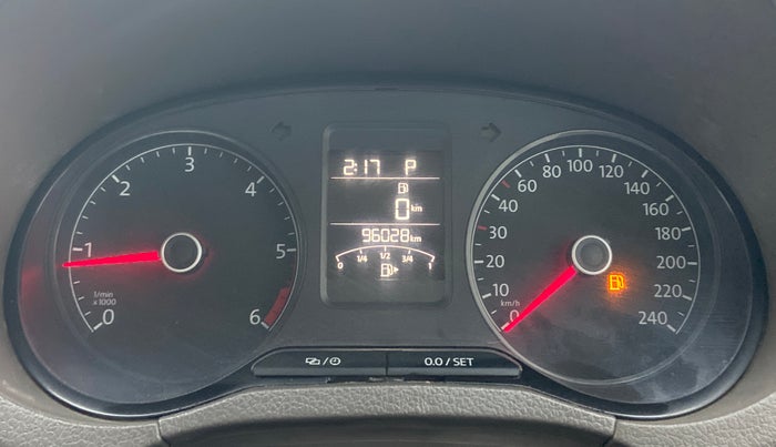 2017 Volkswagen Vento HIGHLINE TDI AT, Diesel, Automatic, 96,234 km, Odometer View