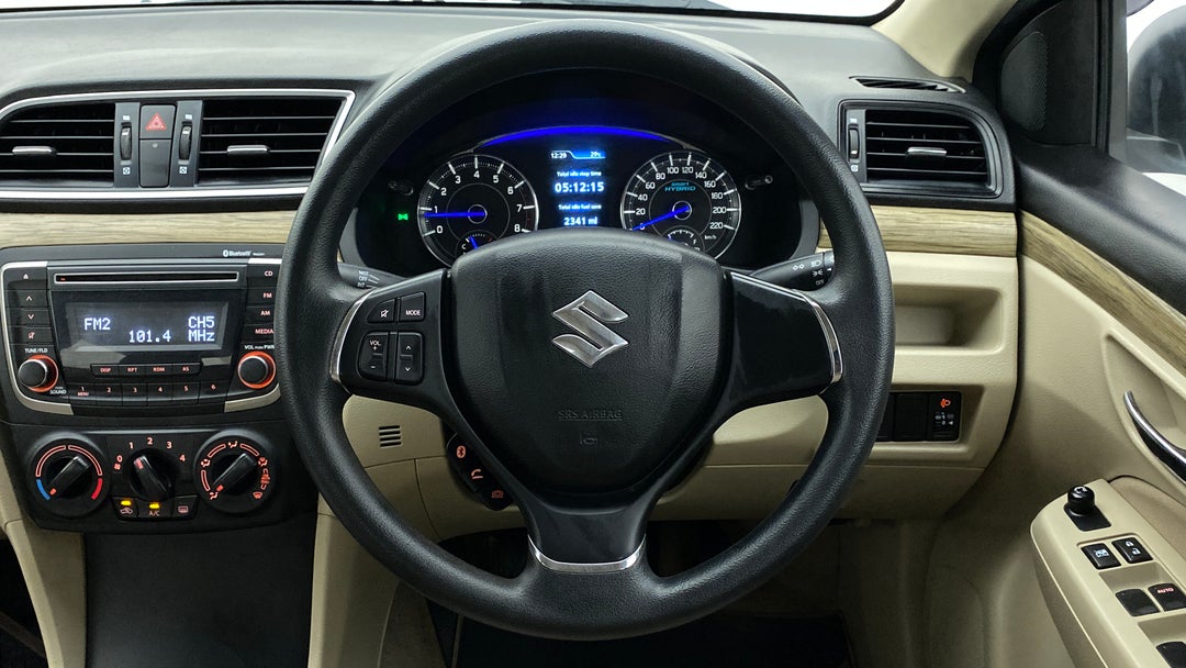 Steering Wheel Close Up
