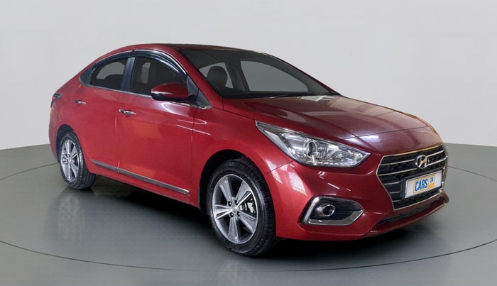 2019 Hyundai Verna 1.6 VTVT SX + AT, Petrol, Automatic, 15,434 km, Right Front Diagonal