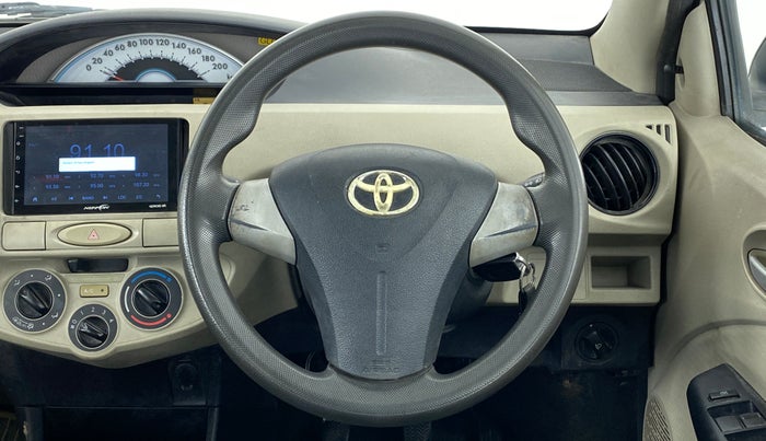 2012 Toyota Etios Liva G SP, Petrol, Manual, 72,731 km, Steering Wheel Close Up