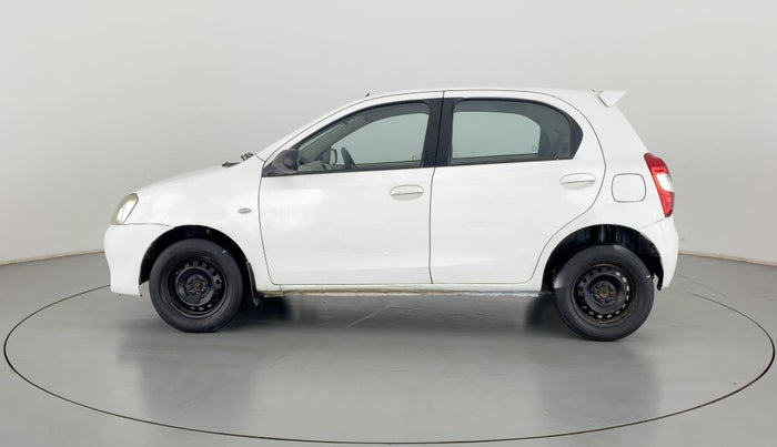 2012 Toyota Etios Liva G SP, Petrol, Manual, 72,731 km, Left Side