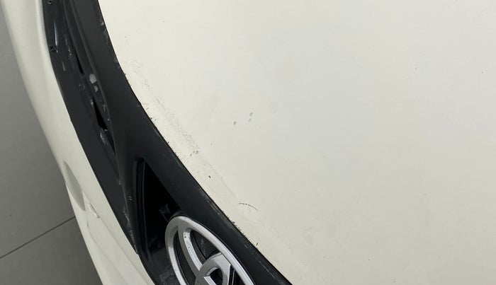 2012 Toyota Etios Liva G SP, Petrol, Manual, 72,731 km, Bonnet (hood) - Slightly dented