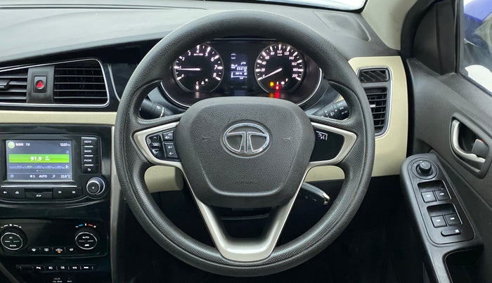 2014 Tata Zest XT RT, Petrol, Manual, 55,368 km, Steering Wheel Close Up