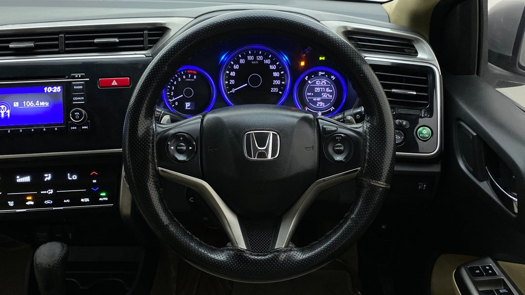 Steering Wheel Close Up