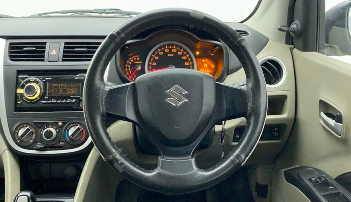 2015 Maruti Celerio VXI AMT, Petrol, Automatic, 46,562 km, Steering Wheel Close Up