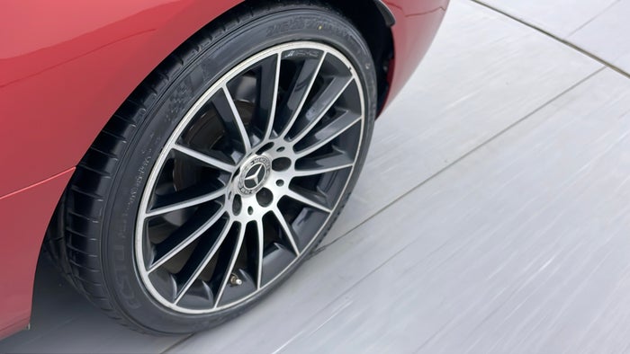 MERCEDES BENZ SLC 200-Alloy Wheel LHS Rear Scratch