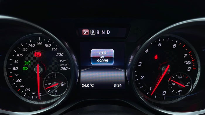 MERCEDES BENZ SLC 200-Odometer View