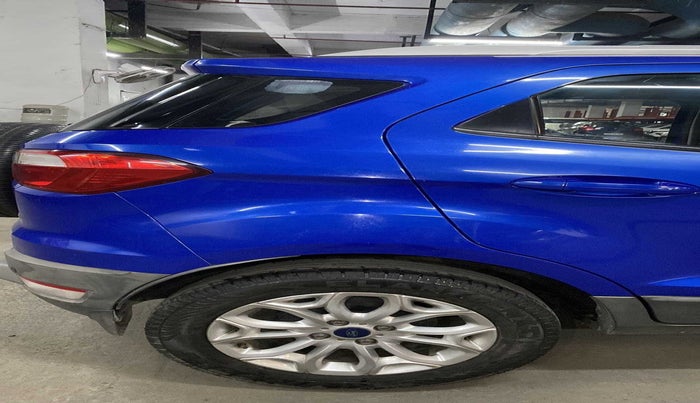 2015 Ford Ecosport TITANIUM 1.5L DIESEL, Diesel, Manual, 98,340 km, Right quarter panel - Slightly dented
