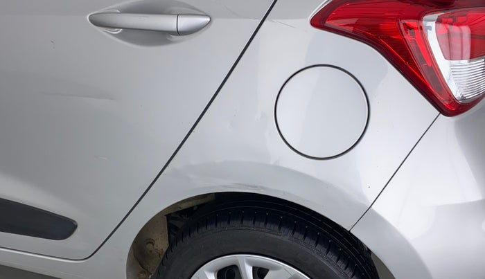 2017 Hyundai Grand i10 SPORTZ (O) 1.2 KAPPA VTVT, Petrol, Manual, 37,646 km, Left quarter panel - Minor scratches