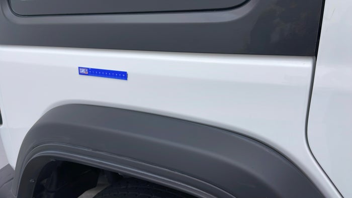 JEEP WRANGLER-Quarter Panel RHS Scratch