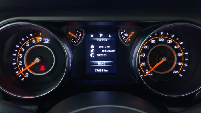 JEEP WRANGLER-Odometer View