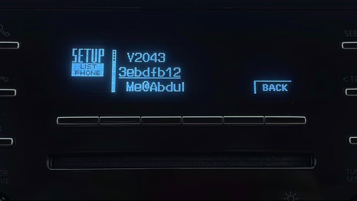 TOYOTA COROLLA-Bluetooth Player