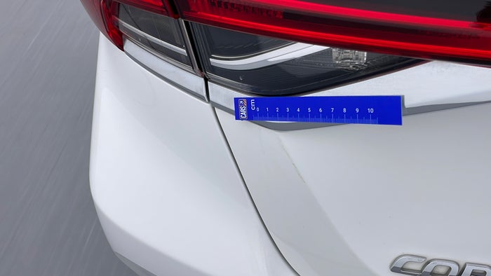 TOYOTA COROLLA-Door Exterior Boot Door Scratch