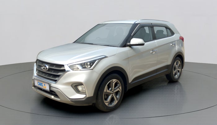 2018 Hyundai Creta SX AT 1.6 DIESEL, Diesel, Automatic, 57,263 km, Left Front Diagonal