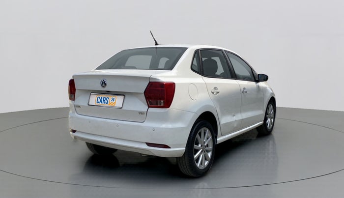 2017 Volkswagen Ameo HIGHLINE PLUS 1.5L AT 16 ALLOY, Diesel, Automatic, 94,325 km, Right Back Diagonal