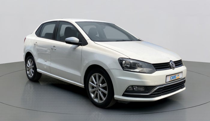 2017 Volkswagen Ameo HIGHLINE PLUS 1.5L AT 16 ALLOY, Diesel, Automatic, 94,325 km, Right Front Diagonal