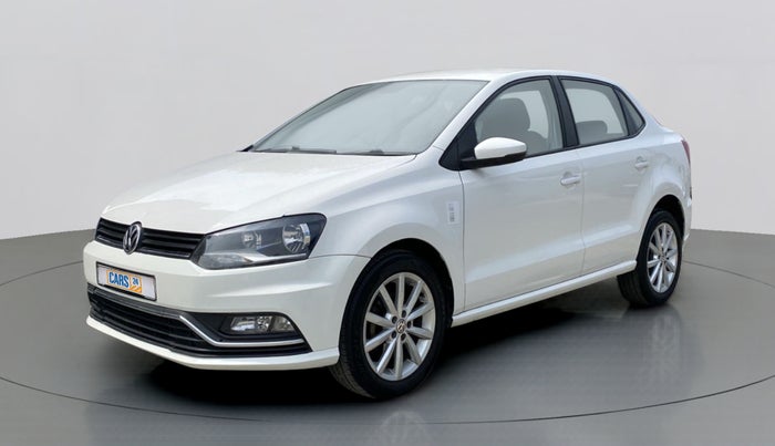 2017 Volkswagen Ameo HIGHLINE PLUS 1.5L AT 16 ALLOY, Diesel, Automatic, 94,325 km, Left Front Diagonal
