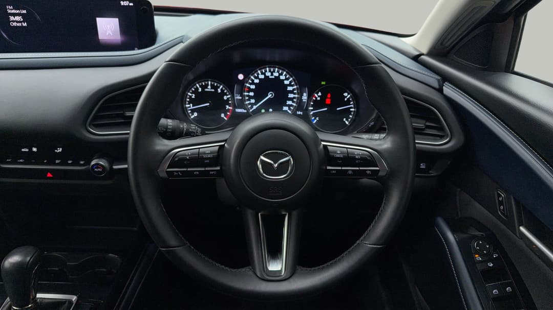 2024 Mazda CX-30 G20 Evolve (FWD), Automatic, 10893 km, Steering Wheel Close-up