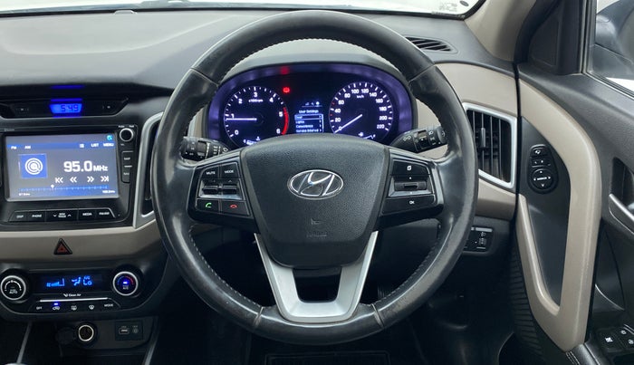 2018 Hyundai Creta 1.6 SX (O) CRDI, Diesel, Manual, 72,307 km, Steering Wheel Close Up