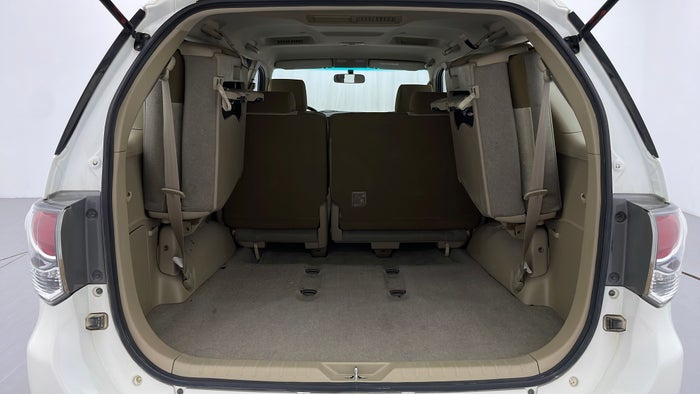 TOYOTA FORTUNER-Boot Inside View