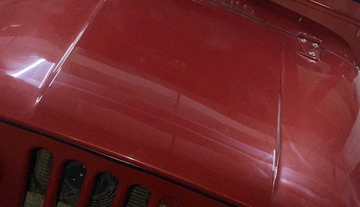 2017 Mahindra Thar CRDE 4X4 AC, Diesel, Manual, 59,796 km, Bonnet (hood) - Minor scratches