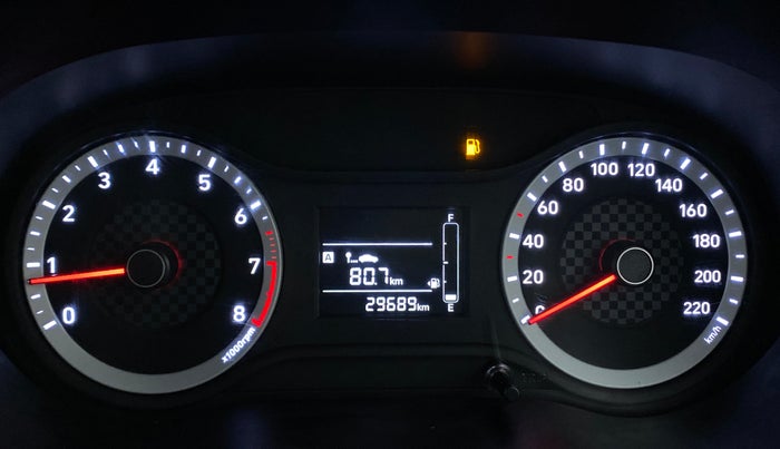 2021 Hyundai AURA S 1.2, Petrol, Manual, 29,689 km, Odometer Image