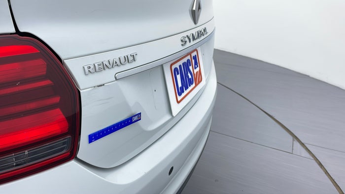 RENAULT SYMBOL-Door Exterior Boot Door Scratch