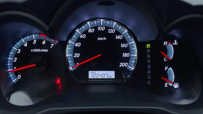 TOYOTA FORTUNER-Odometer View