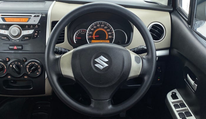 2016 Maruti Wagon R 1.0 VXI, Petrol, Manual, 59,135 km, Steering Wheel Close Up