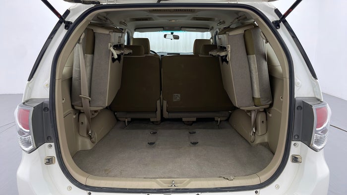 TOYOTA FORTUNER-Boot Inside View