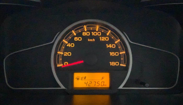 2020 Maruti Alto VXI, Petrol, Manual, 42,801 km, Odometer Image