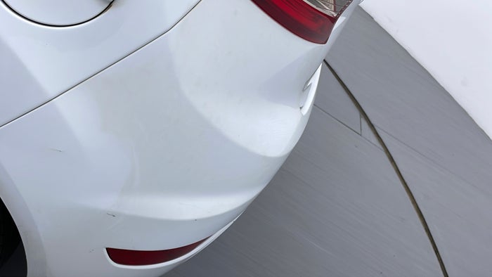 FORD FIESTA-Bumper Rear Faded