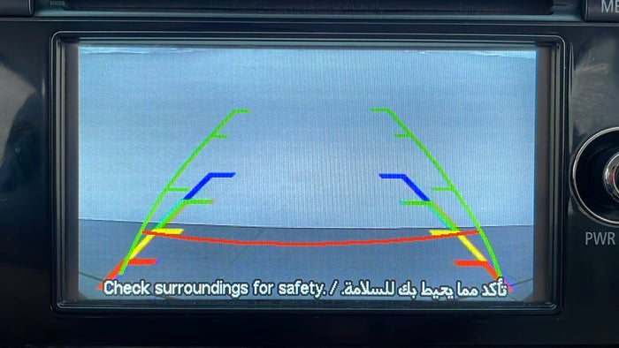MITSUBISHI PAJERO-Parking Camera (Rear View)