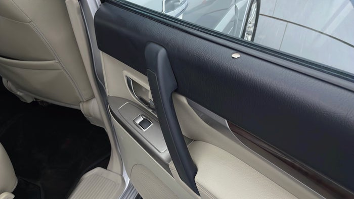 MITSUBISHI PAJERO-Door Interior RHS rear Fabric torn