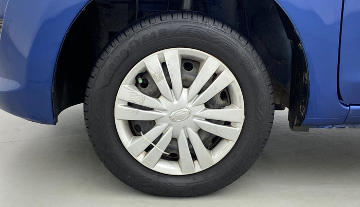 2017 Datsun Go Plus T, Petrol, Manual, 56,483 km, Left Front Wheel