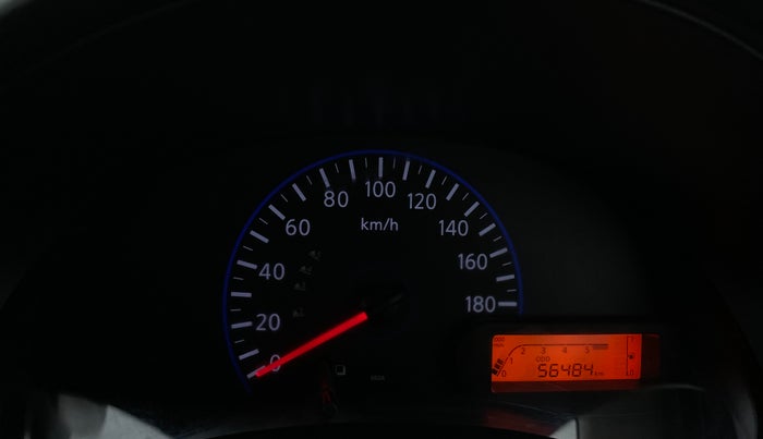 2017 Datsun Go Plus T, Petrol, Manual, 56,483 km, Odometer Image