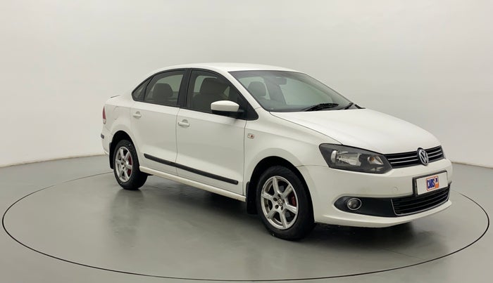 2013 Volkswagen Vento HIGHLINE PETROL AT, Petrol, Automatic, 70,819 km, Right Front Diagonal
