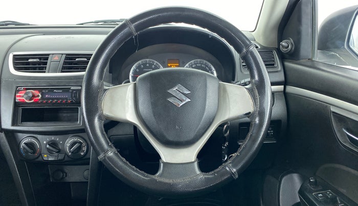 2012 Maruti Swift VXI, Petrol, Manual, 24,119 km, Steering Wheel Close Up
