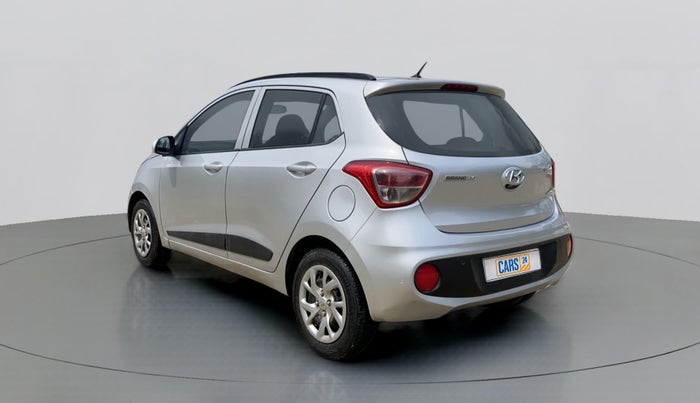 2018 Hyundai Grand i10 SPORTZ 1.2 KAPPA VTVT, Petrol, Manual, 73,914 km, Left Back Diagonal