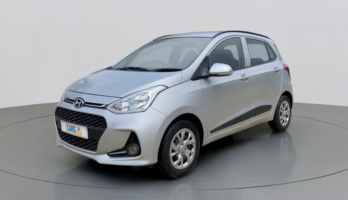 2018 Hyundai Grand i10 SPORTZ 1.2 KAPPA VTVT, Petrol, Manual, 73,914 km, Left Front Diagonal