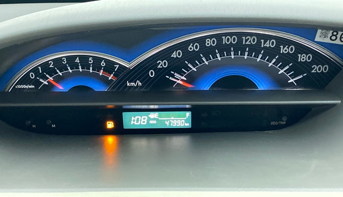 2016 Toyota Etios VX, Petrol, Manual, 47,990 km, Odometer Image